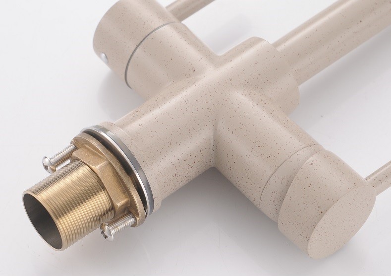 Baterie cu 3 cai coaxiala pentru apa rece, calda, filtrata, tip T2310ASG - imagine 5
