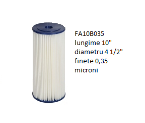 Cartus filtrare apa FA10B035 0,35 microni